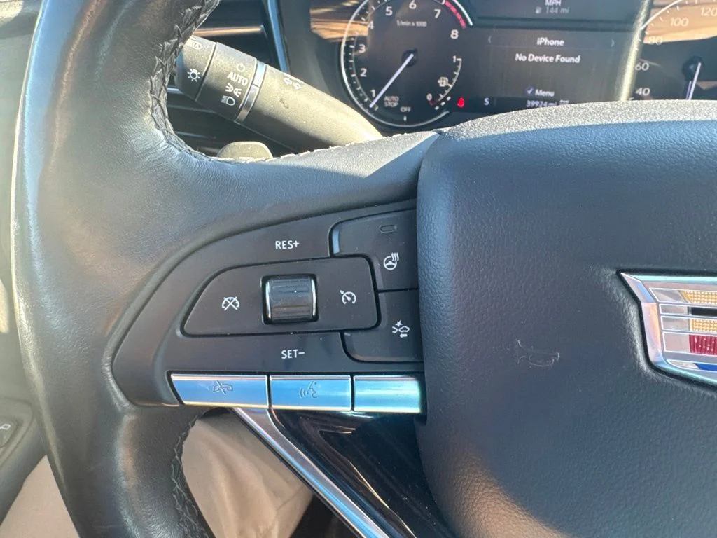 Used 2021 Crystal White Tri-Coat Cadillac Premium Luxury image 19