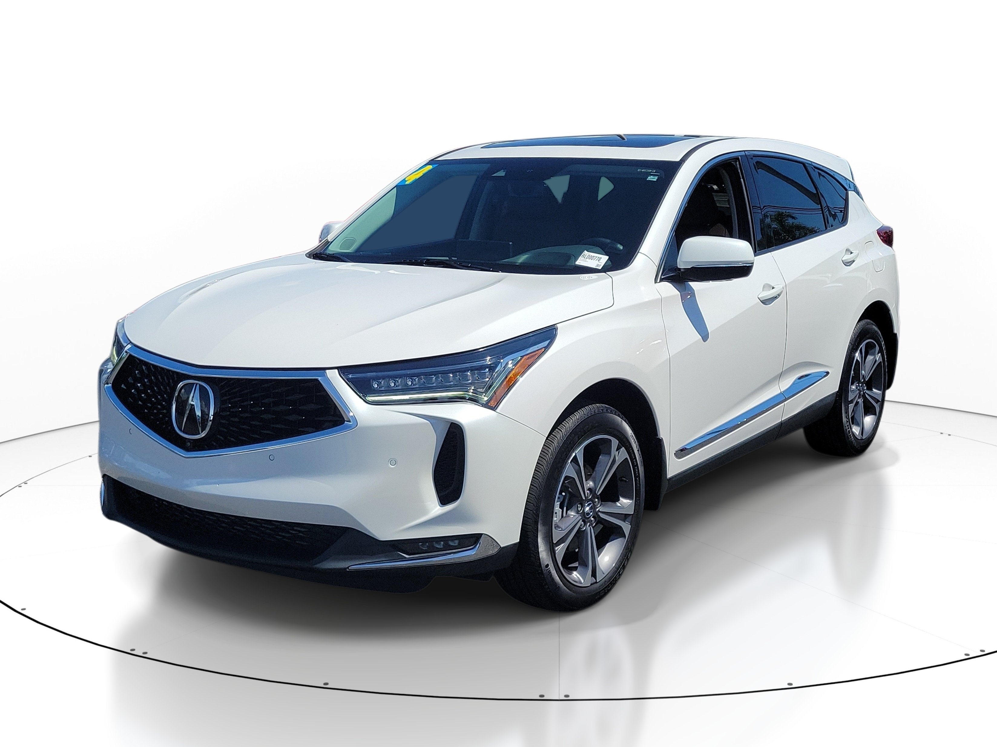 Used 2024 Platinum White Pearl Acura w/Advance Package image 3