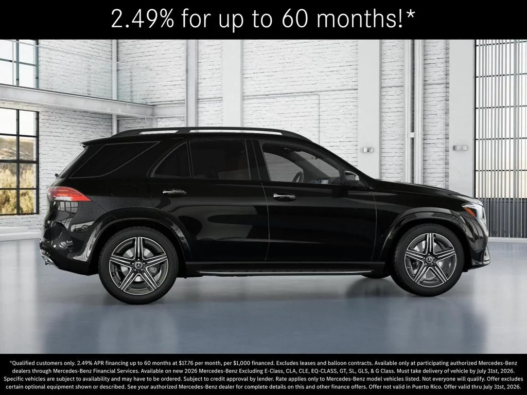 New 2026 Obsidian Black Metallic Mercedes-Benz GLE 450 image 17