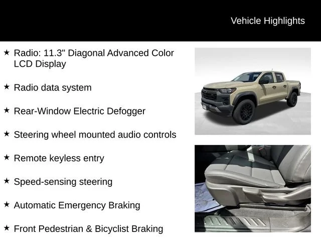 Used 2024 Sand Dune Metallic Chevrolet Trail Boss image 15