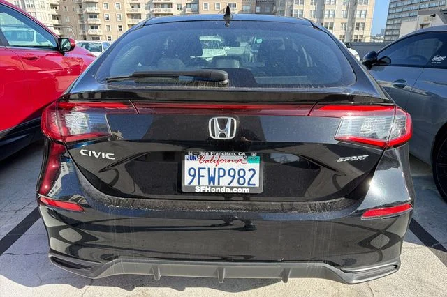 Certified Used 2023 Crystal Black Pearl Honda Sport image 9