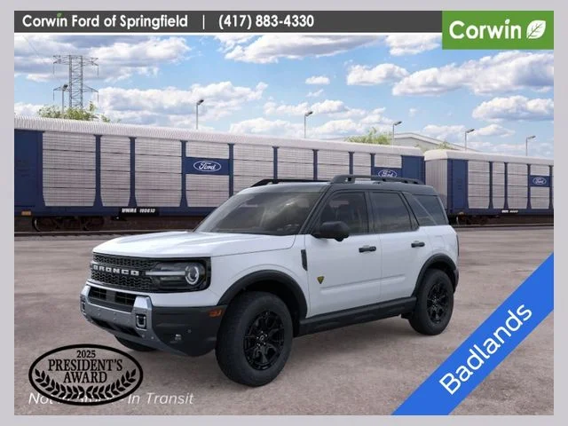 New 2026 Space White Metallic Ford Badlands® image 1
