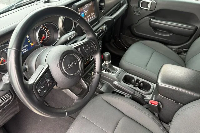 Used 2021 Gray Jeep Sport image 11
