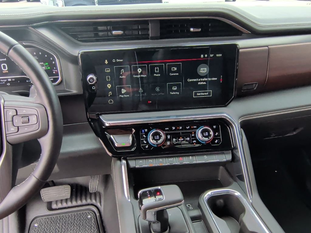 Used 2025 White Frost Tri-Coat GMC Denali Ultimate image 25