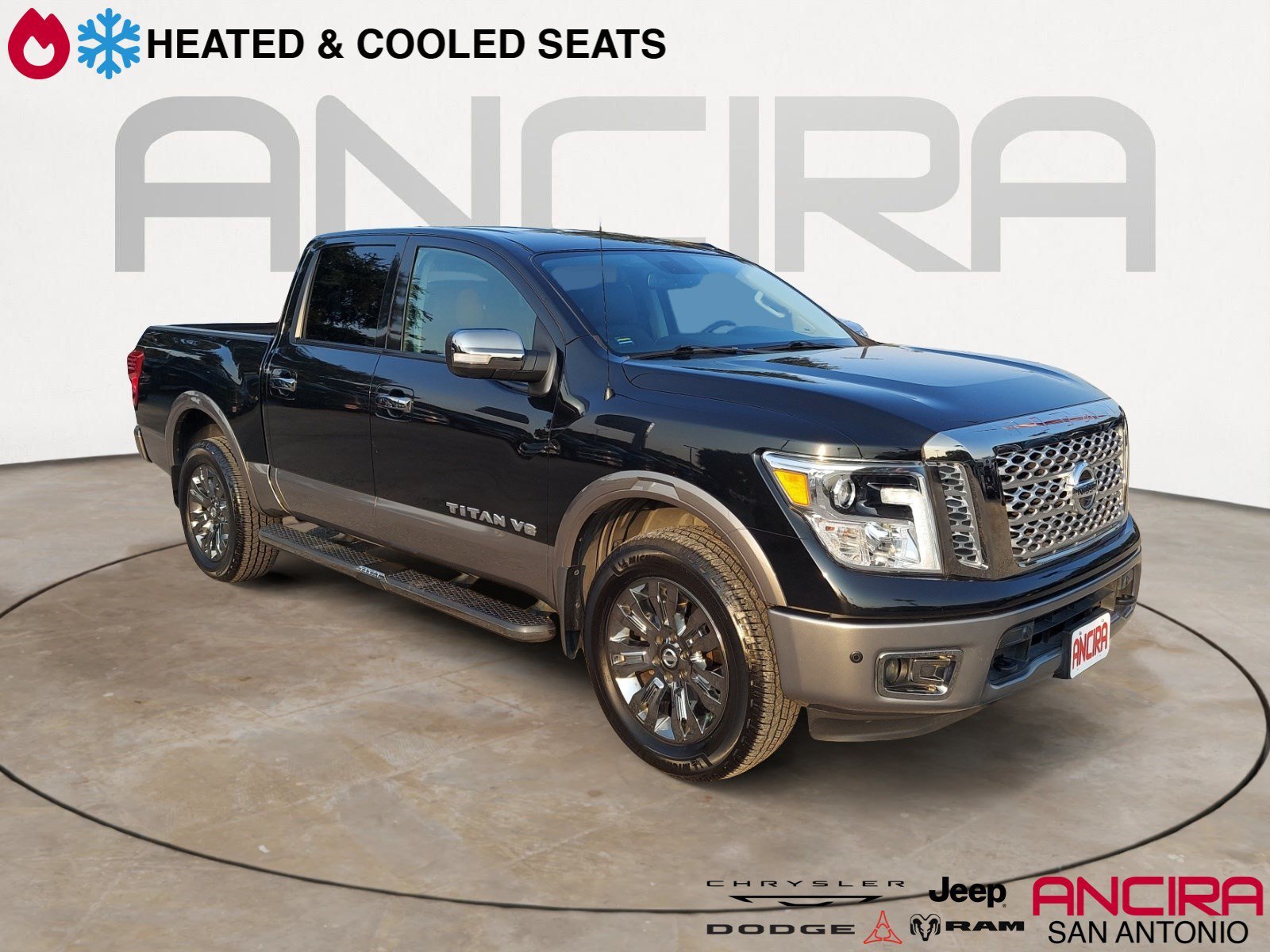 Used 2019 Magnetic Black Metallic Nissan Platinum Reserve image 1