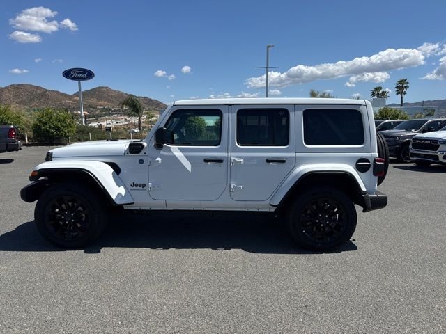 Used 2025 Jeep Wrangler 4xe Sahara 4XE with VIN 1C4RJXP64SW586225 for sale in Lake Elsinore, CA