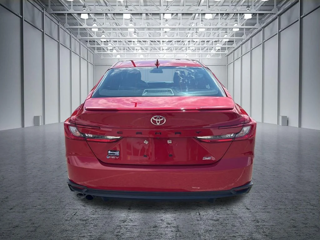 Used 2025 Red Toyota SE image 4