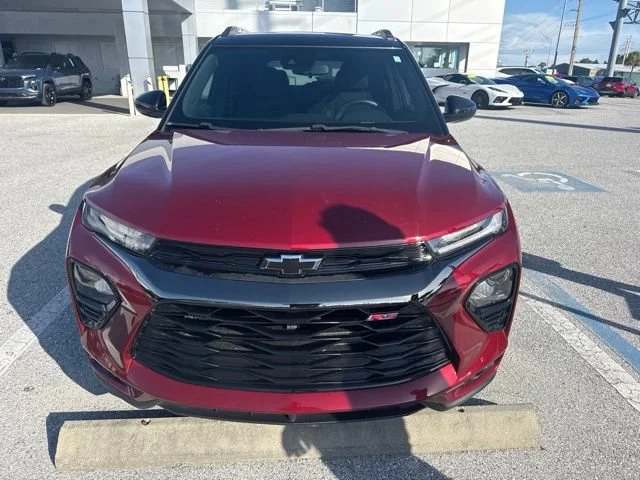 Used 2023 CRIMSON METALLIC Chevrolet RS image 2