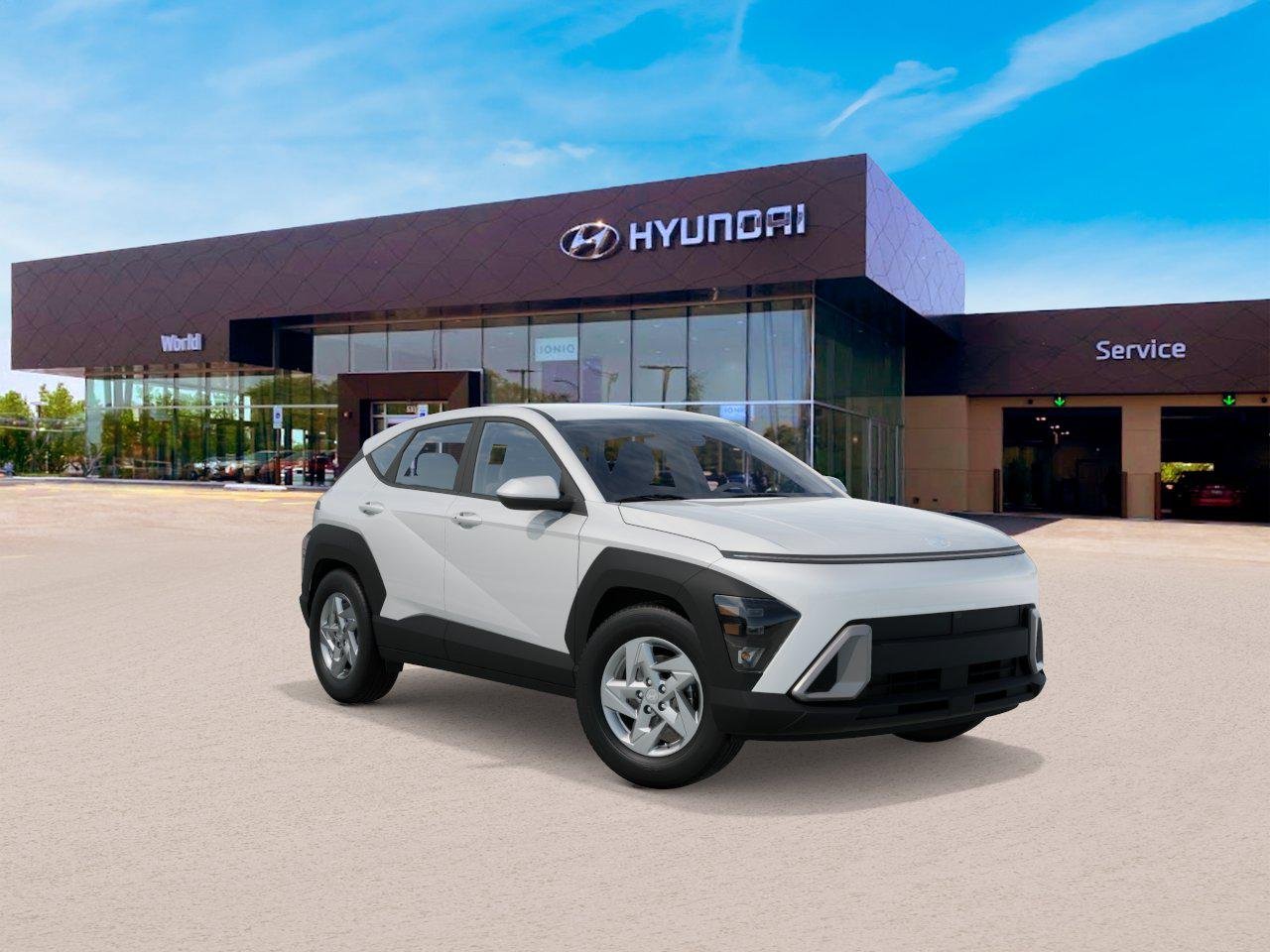 New 2026 Atlas White Hyundai SE FWD image 2