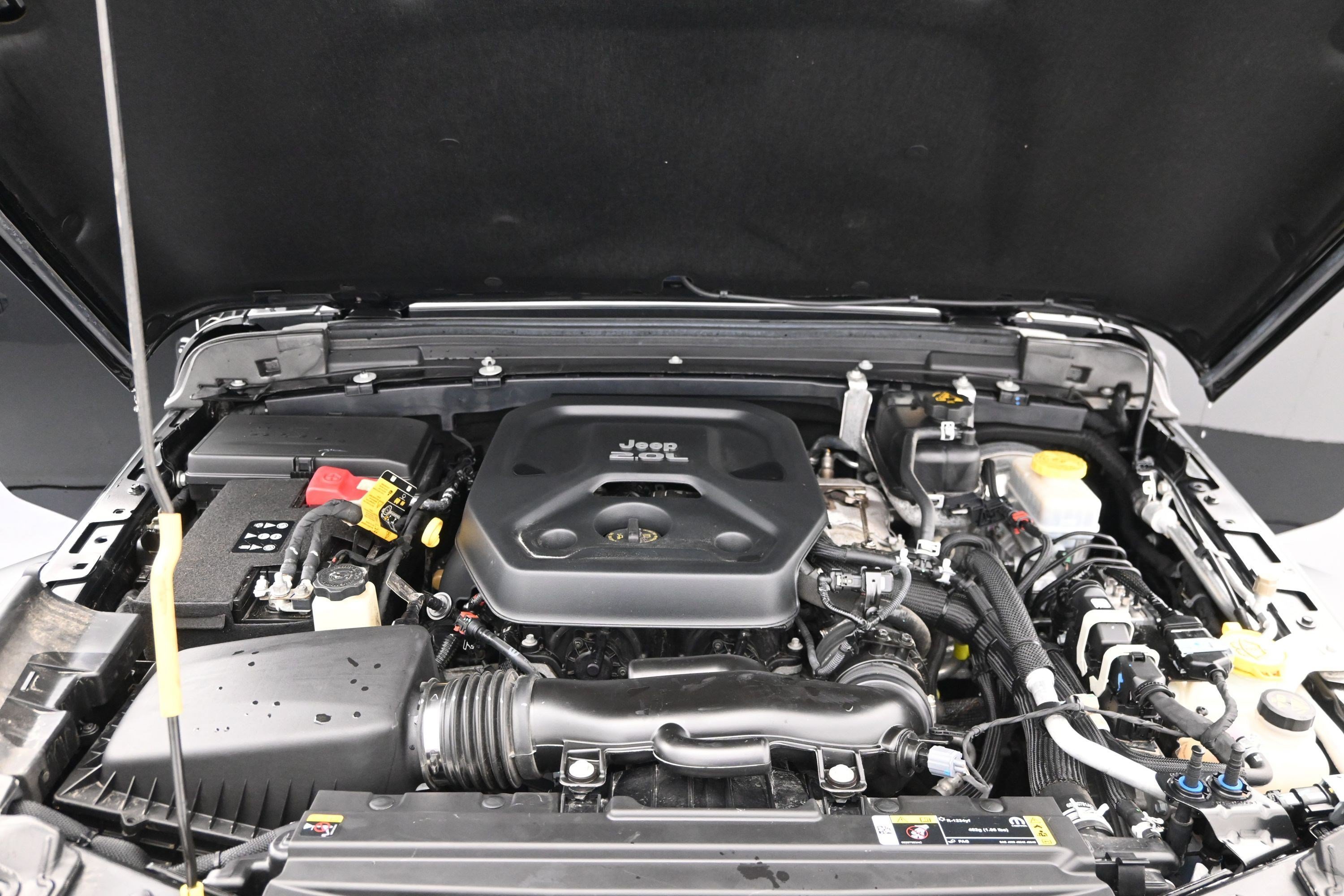 Used 2022 Black Clearcoat Jeep Unlimited Willys image 14