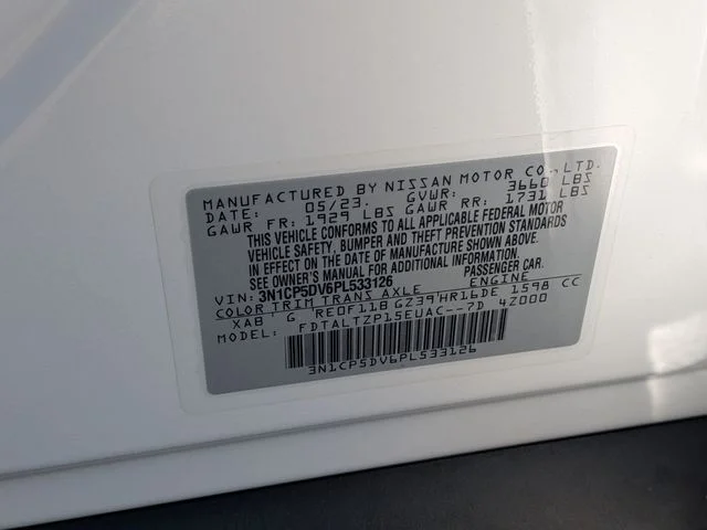 Used 2023 White Nissan SR image 27