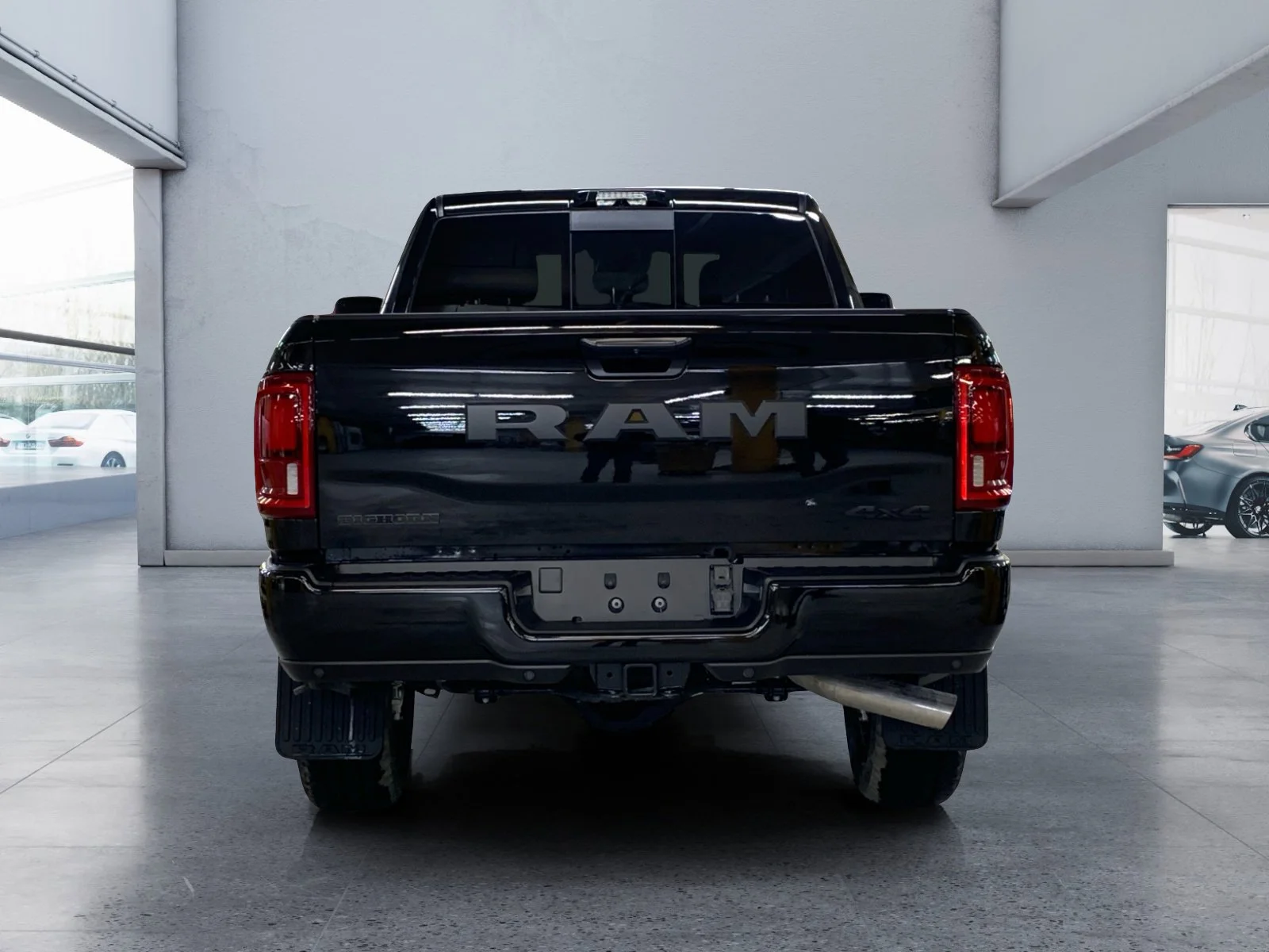 New 2026 Diamond Black Crystal Pearl Ram Big Horn image 4