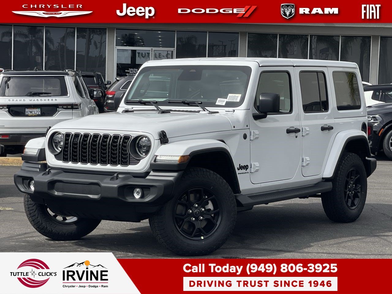 New 2026 Bright White Clearcoat Jeep California Edition image 1
