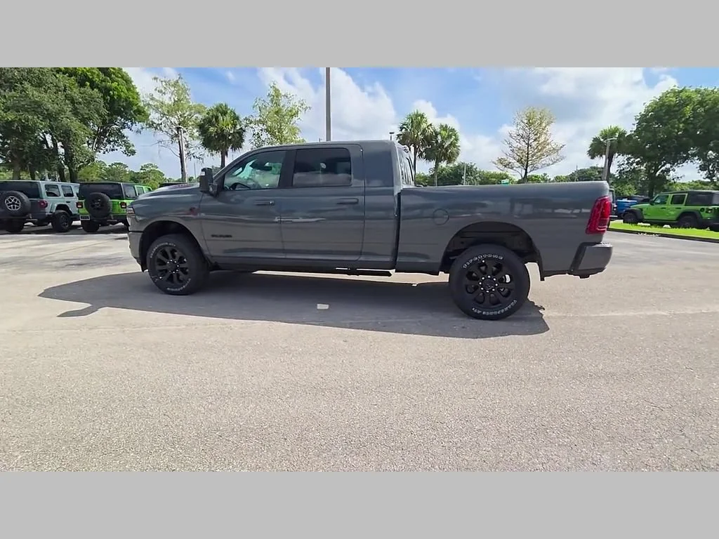 New 2026 Ceramic Gray Clear-Coat Exterior Paint RAM Laramie image 33