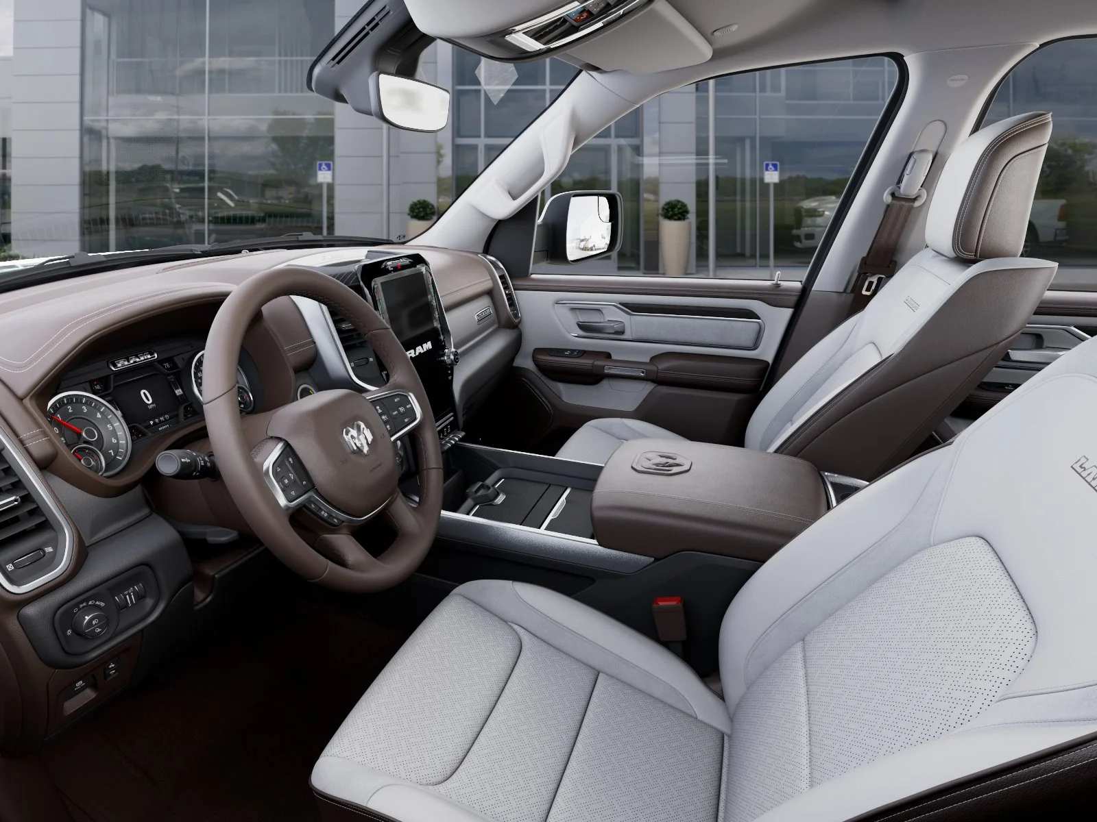 New 2026 Serrano-Green Metallic Exterior Paint RAM Laramie image 31