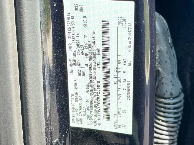 Used 2023 Blue Ford XLT image 30