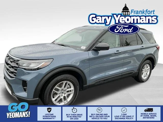 New 2026 Vapor Blue Metallic Ford Active image 1