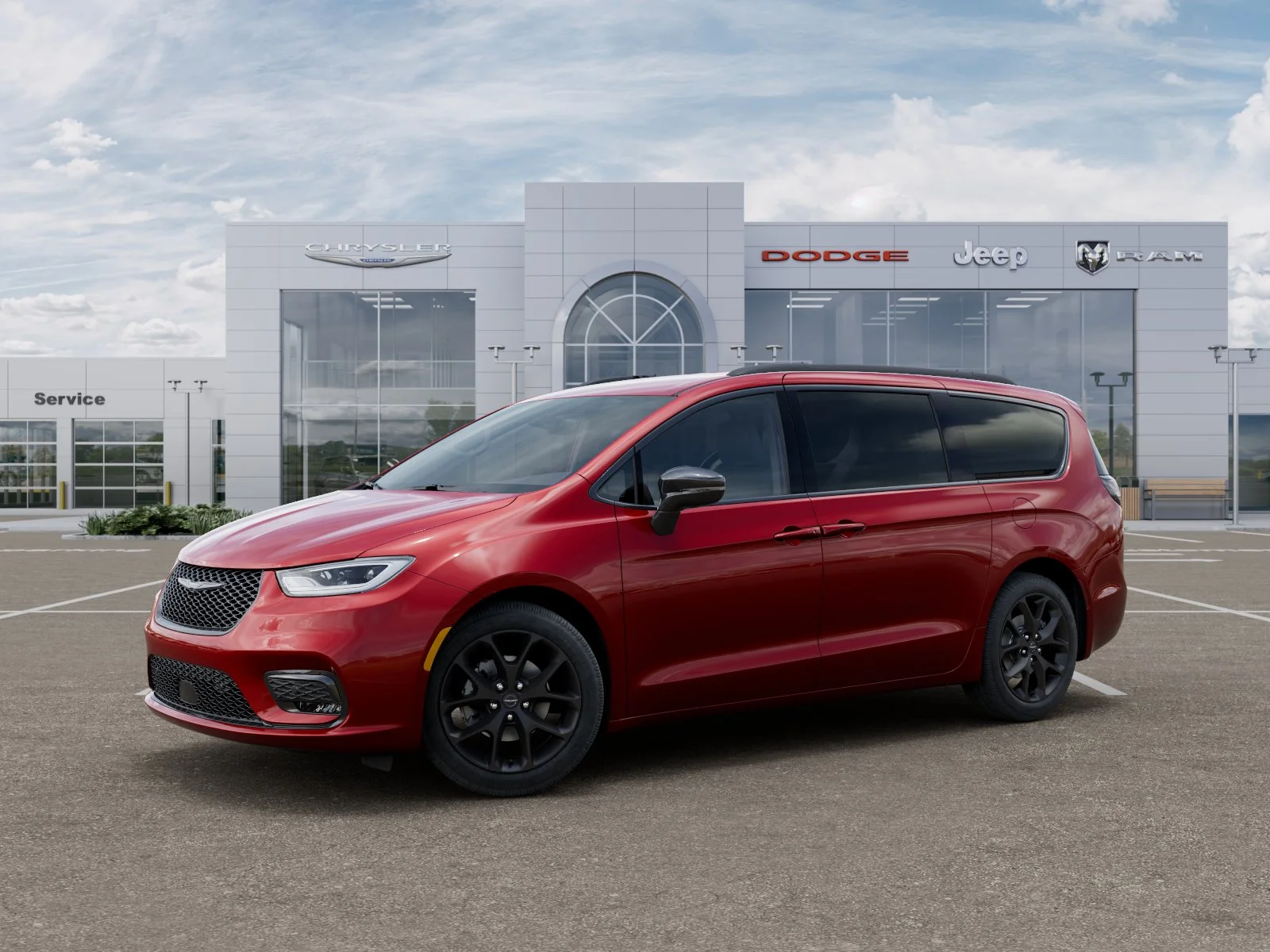 New 2026 Red Hot Pearl-Coat Exterior Paint Chrysler Select image 31