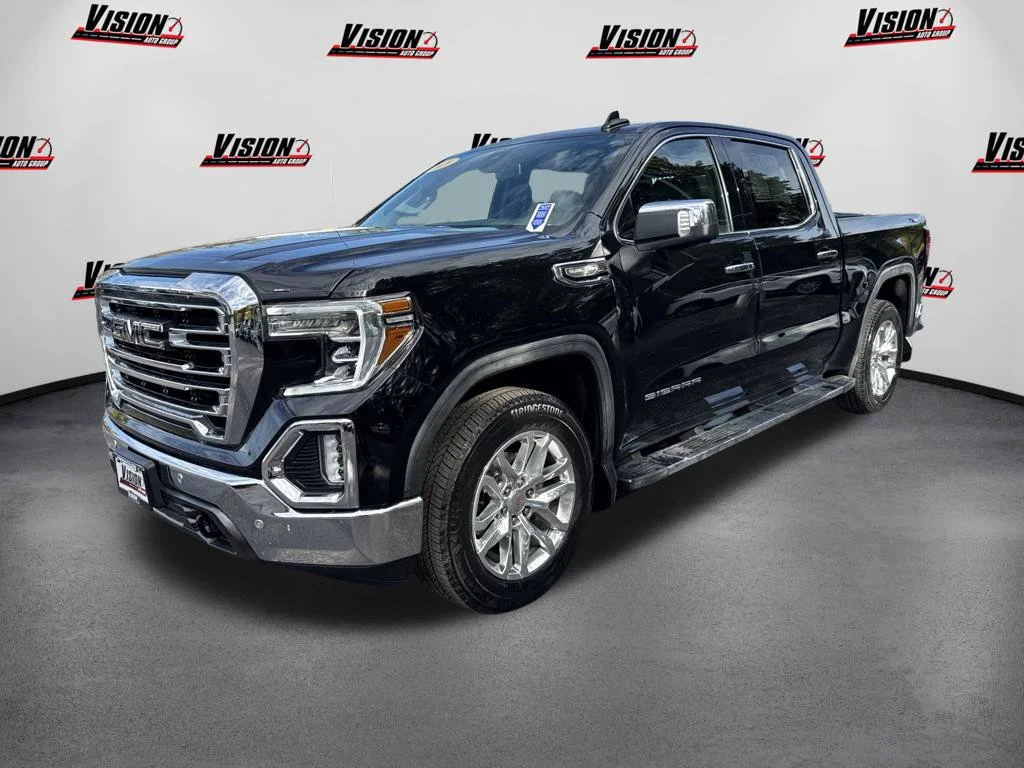 Used 2021 Black GMC SLT image 1