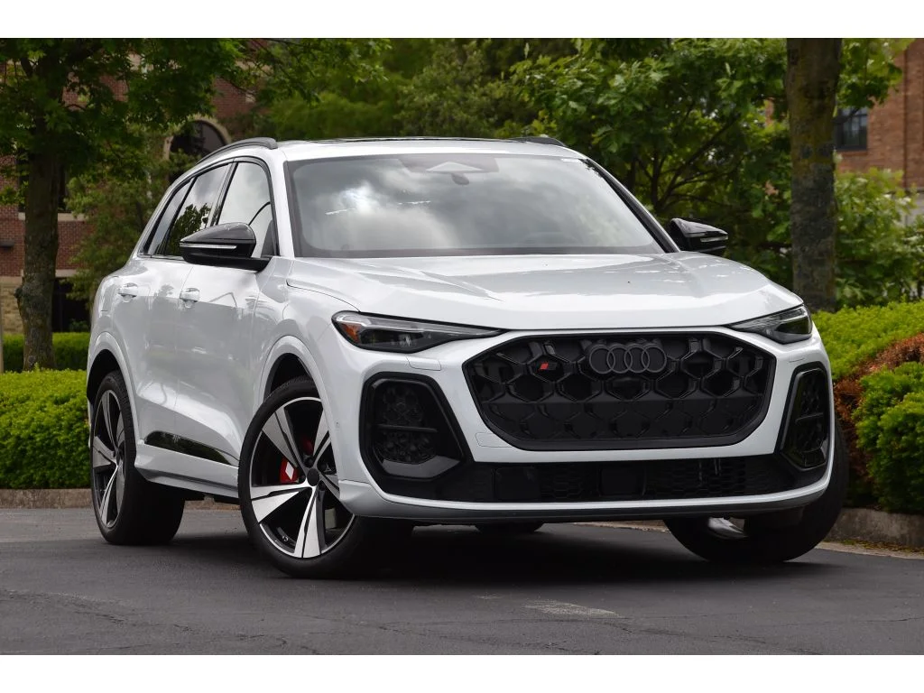 New 2026 Glacier White Metallic Audi Premium Plus image 1