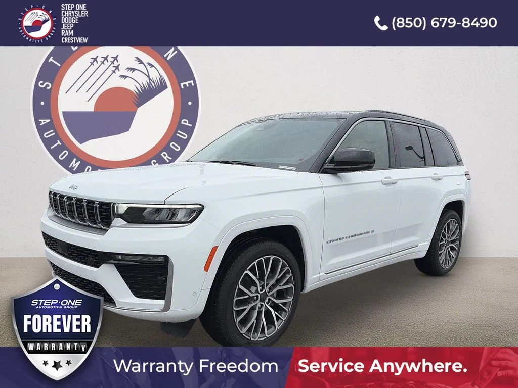 New 2026 Bright White Clear-Coat Exterior Paint Jeep Summit image 1