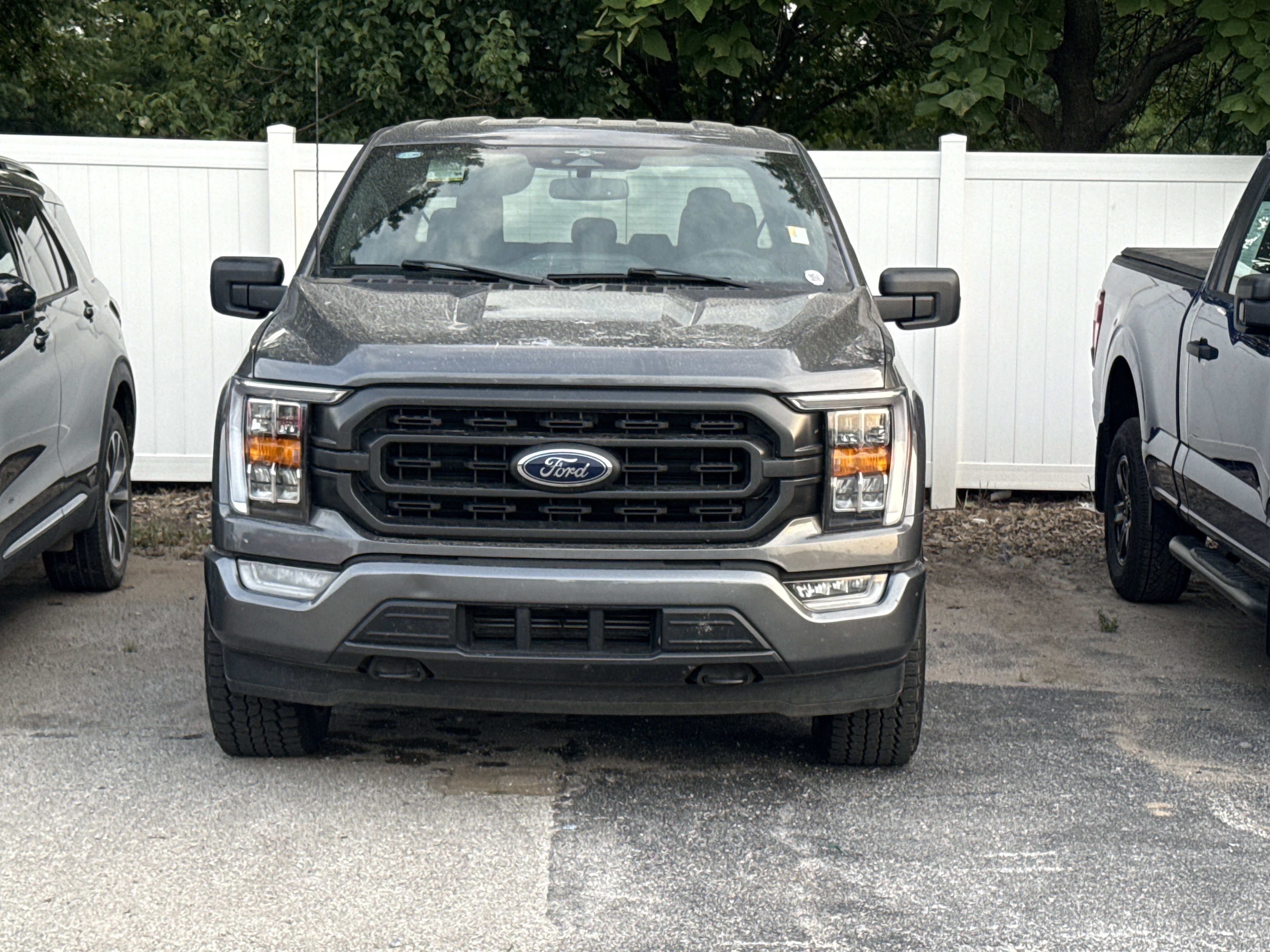 Used 2023 Carbonized Gray Metallic Ford XLT image 2