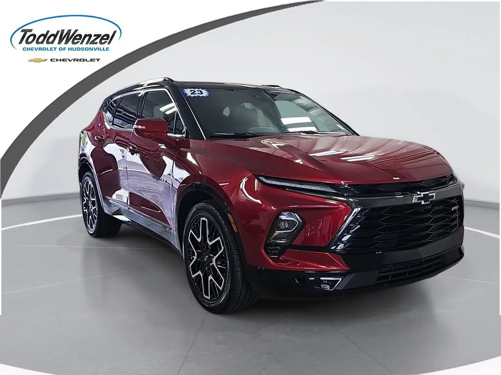Certified Used 2023 Radiant Red Tintcoat Chevrolet RS image 1
