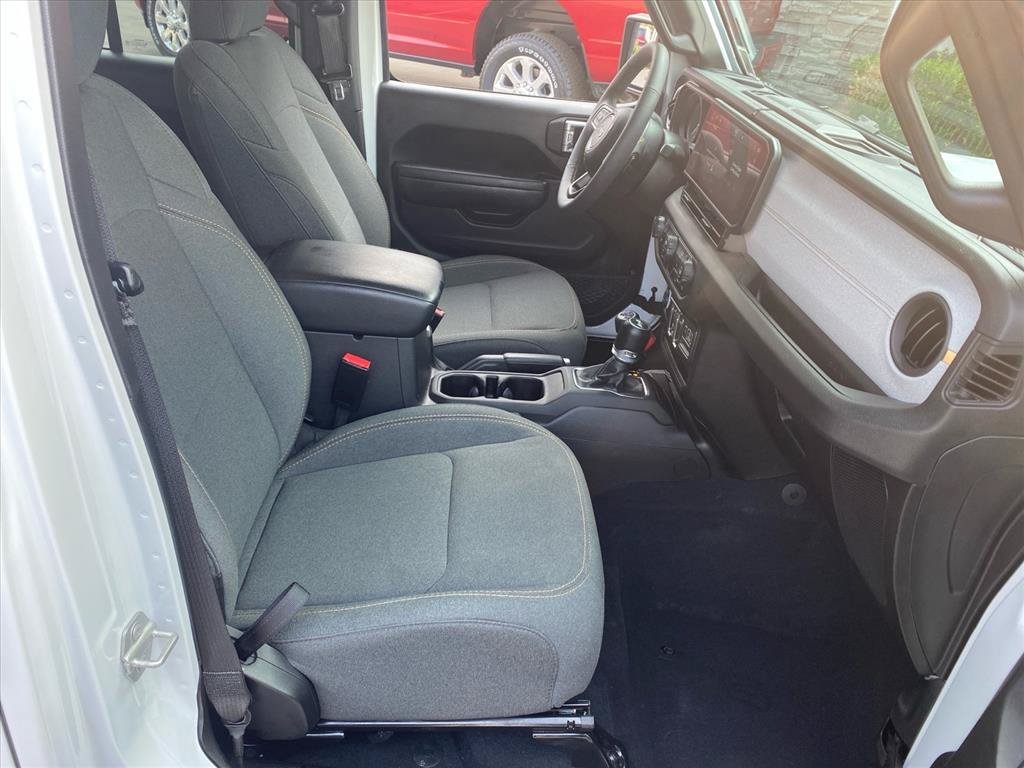 Used 2024 Bright White Clearcoat Jeep Sport S image 26