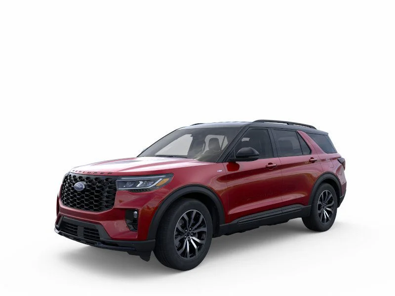 New 2025 Rapid Red Metallic Tinted Clearcoat Ford ST-Line image 2