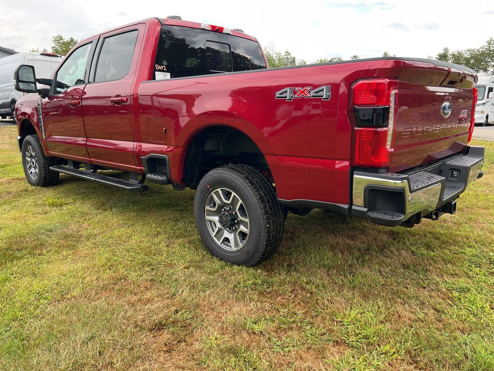 New 2026 Ruby Red Metallic Tinted Clearcoat Ford F-350® Lariat® image 5