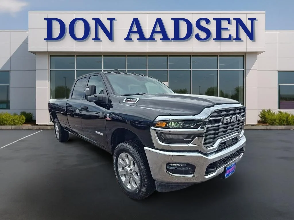 New 2026 Diamond Black Crystal Pearlcoat RAM Big Horn image 1
