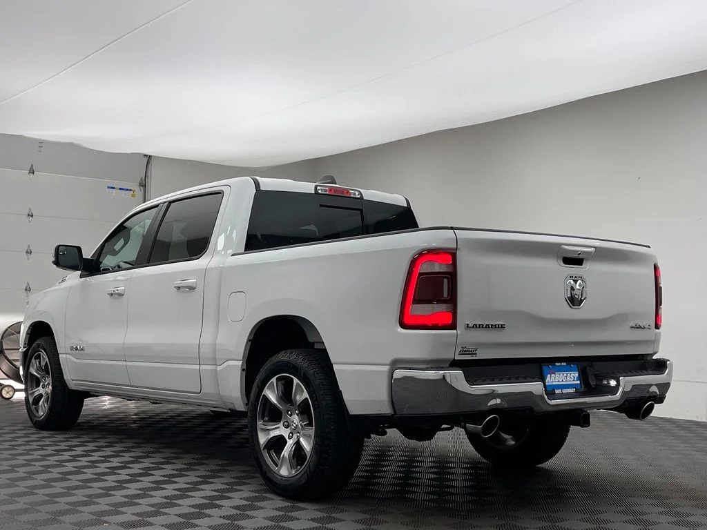 Used 2023 Ivory White Tri-Coat Pearlcoat Ram Laramie image 10