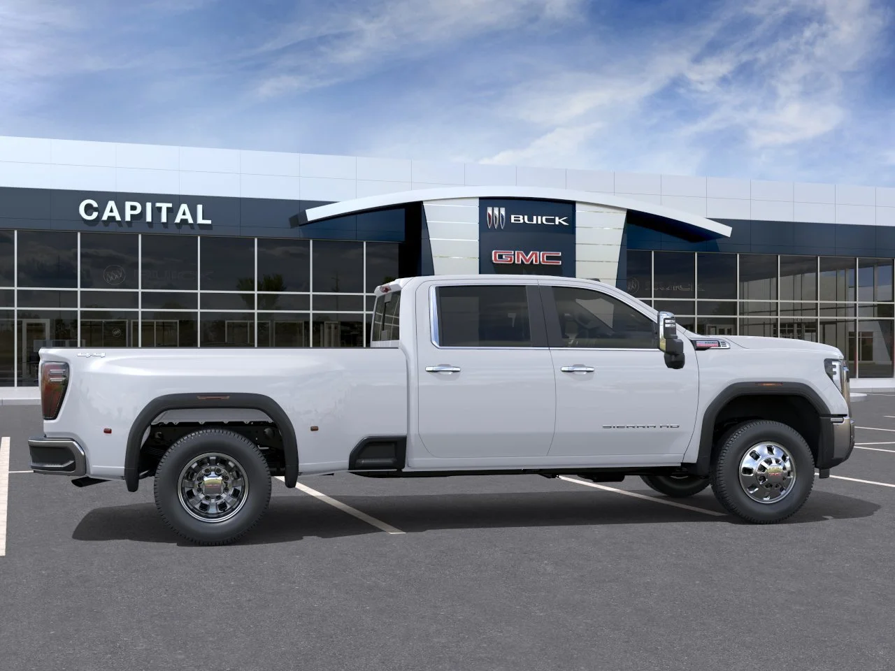 New 2026 Summit White GMC SLT image 6