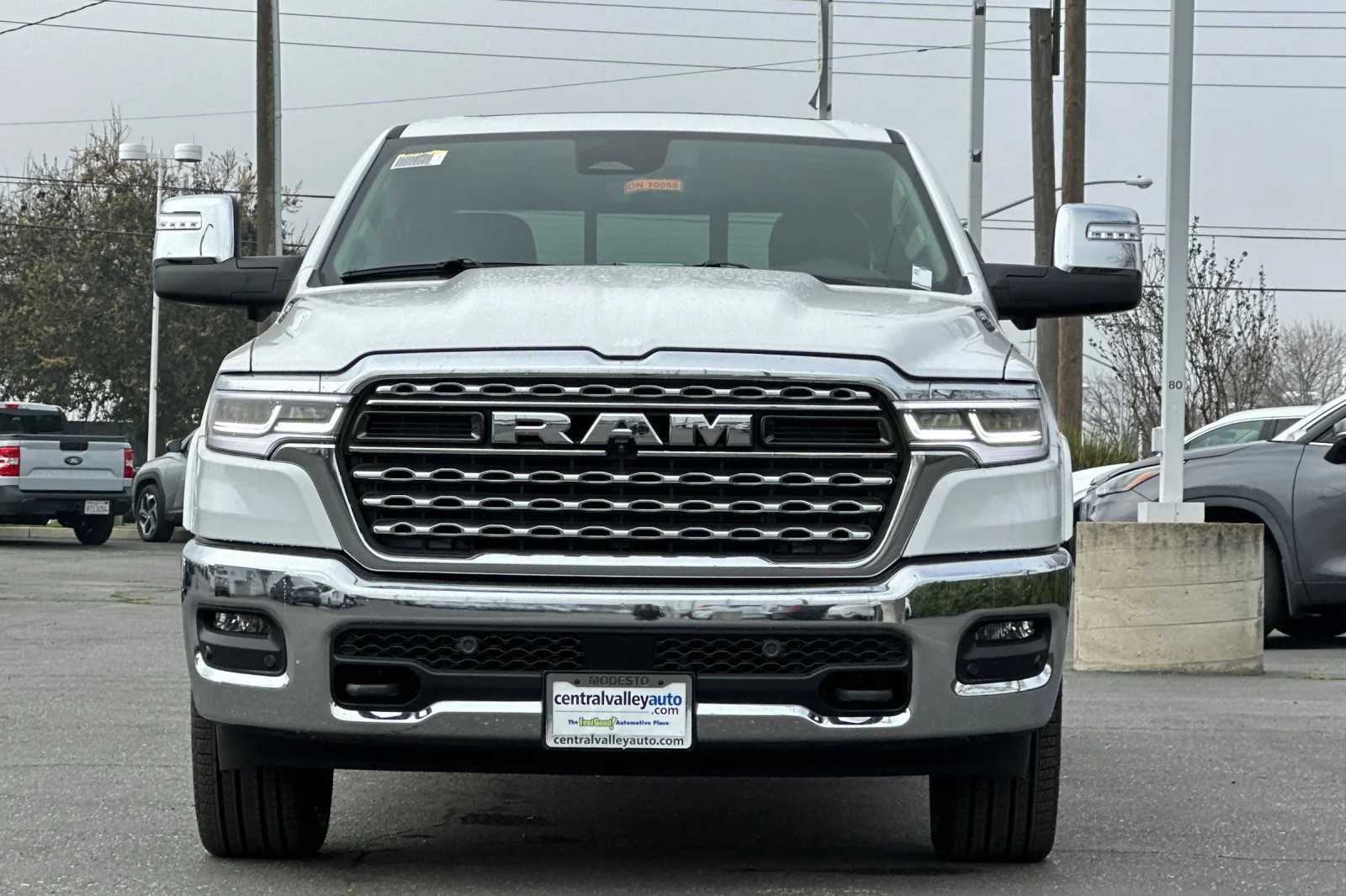 New 2026 Bright White Clear-Coat Exterior Paint RAM Longhorn image 9