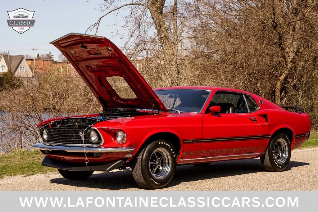 Used 1969 Red Ford Mach 1 image 46