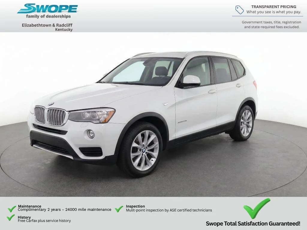 2017 BMW X3 xDrive28i's photo