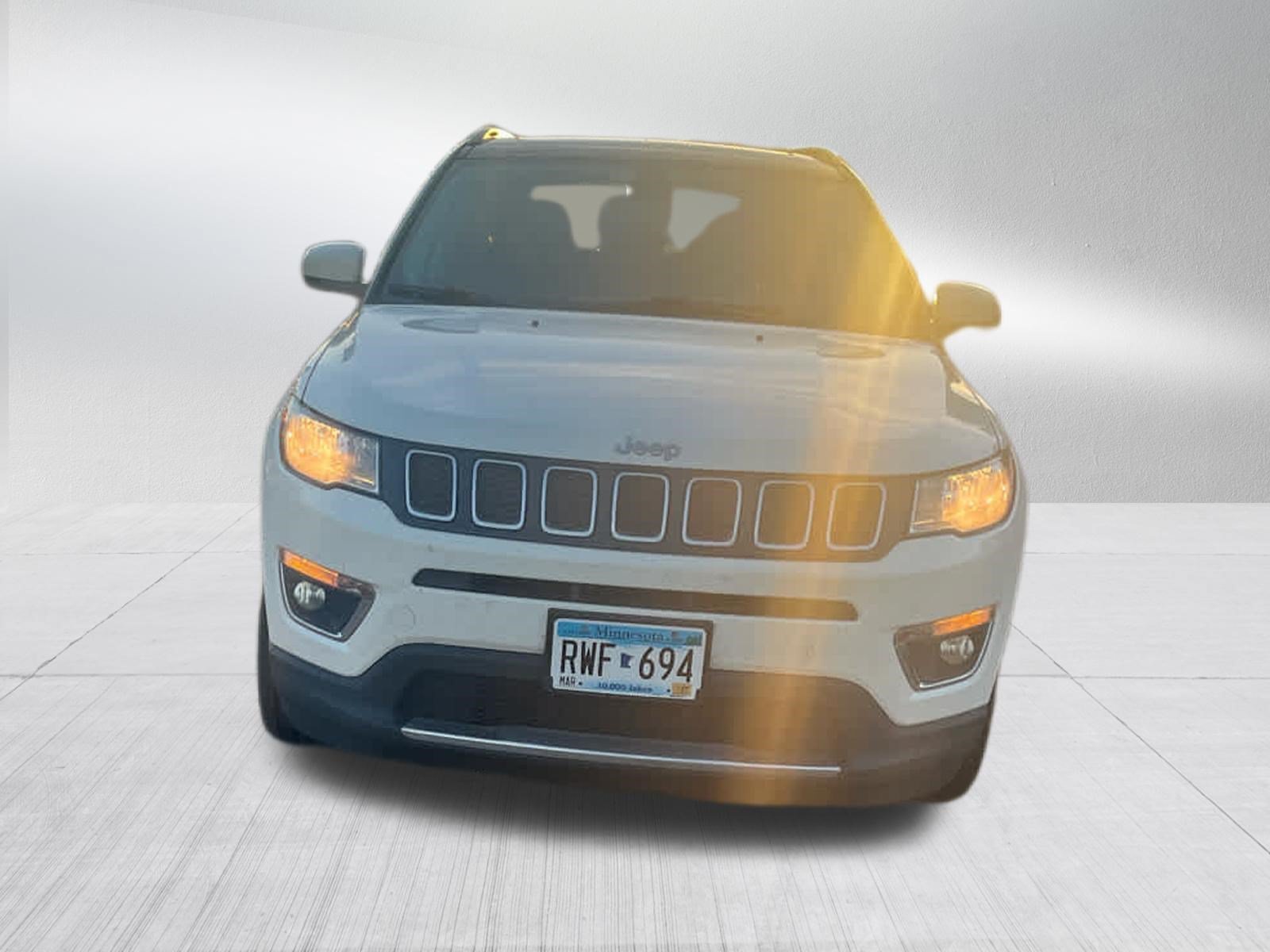 Used 2018 Jeep Compass Limited with VIN 3C4NJDCB9JT357575 for sale in Brooklyn Center, MN