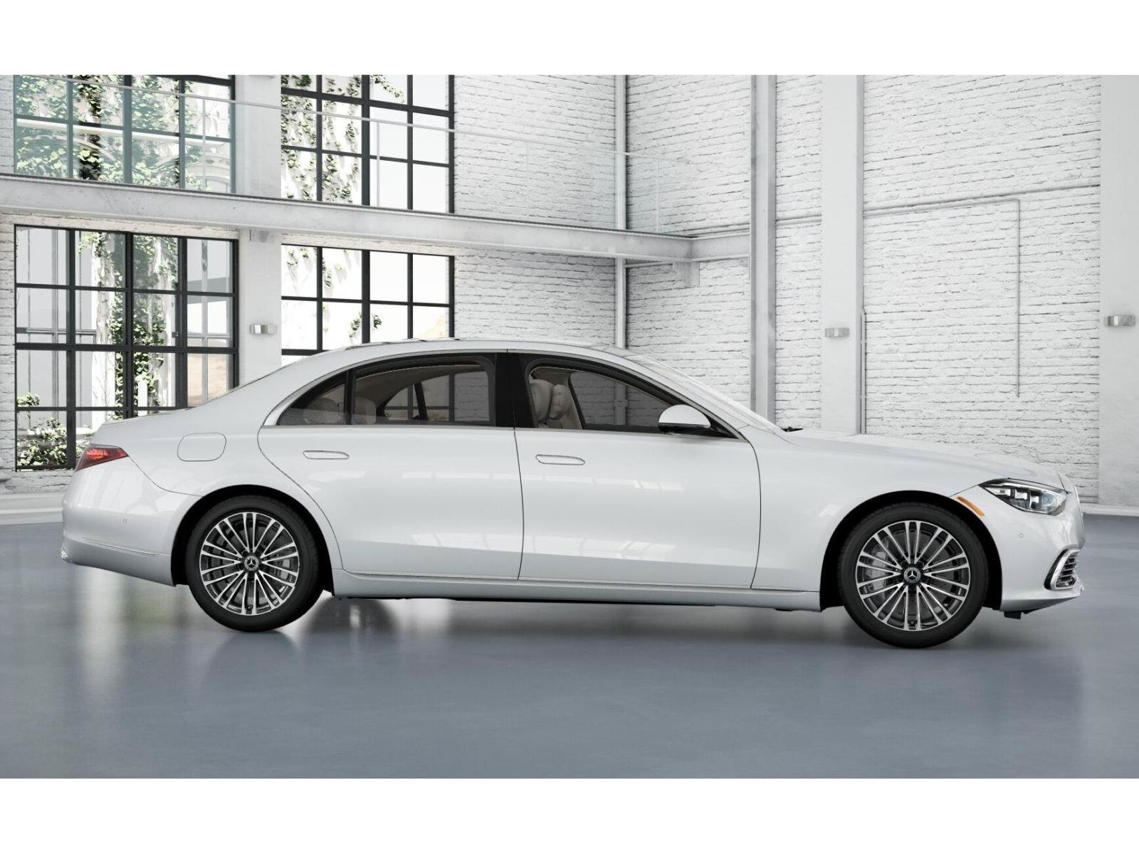 New 2026 MANUFAKTUR Moonlight White Metallic Mercedes-Benz S 580 image 28
