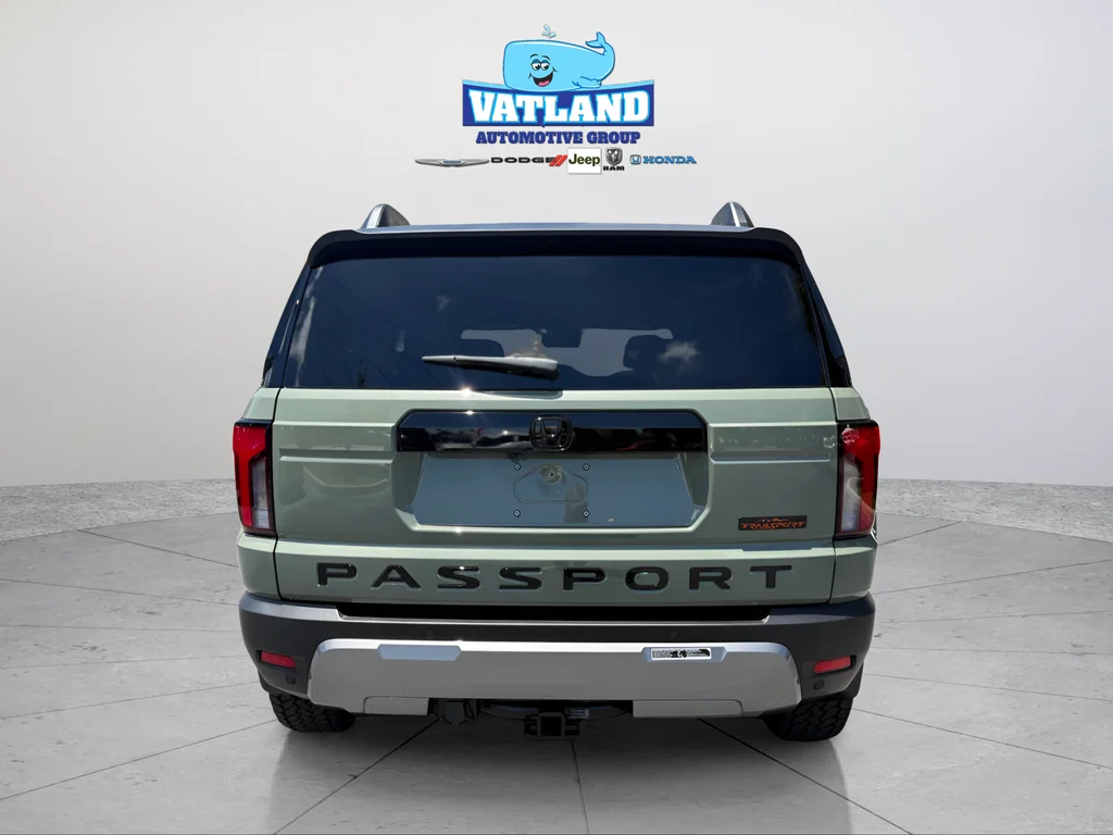 New 2026 Ash Green Metallic Honda TrailSport Elite image 4
