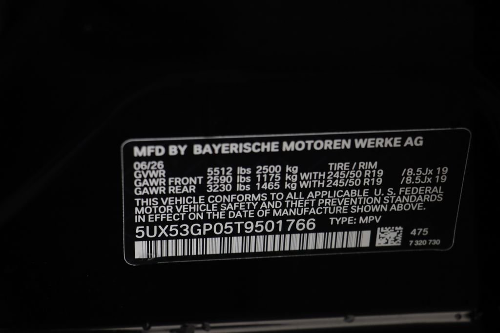 New 2026 Black Sapphire Metallic BMW 30 xDrive image 24