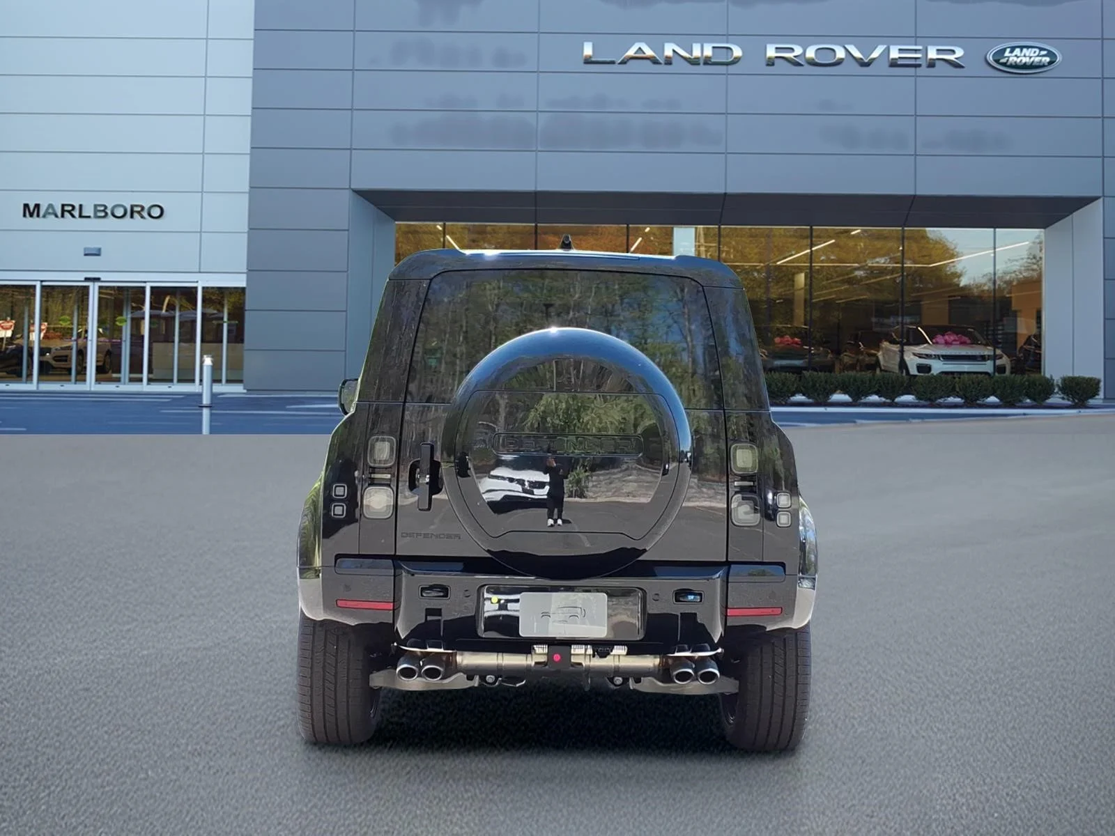 New 2026 Santorini Black Land Rover 90 V8 image 8