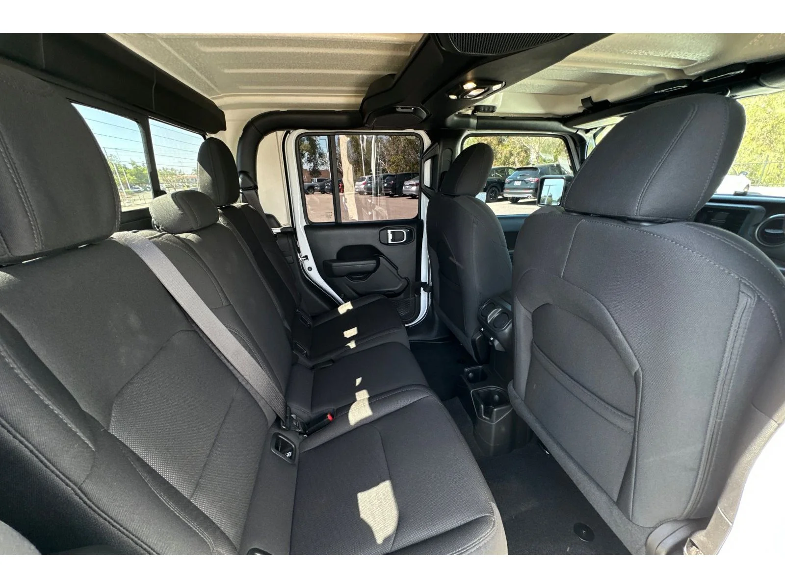 Used 2022 Bright White Clearcoat Jeep Willys image 17