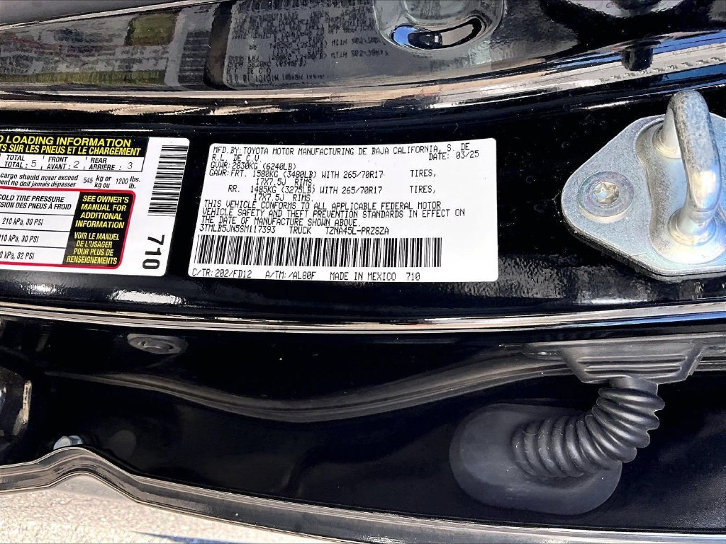 Used 2025 Black Toyota TRD Off-Road image 36