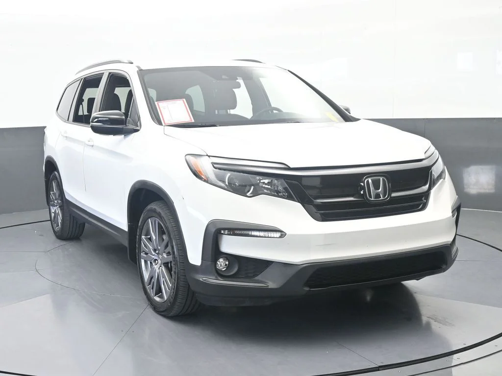 Used 2022 Platinum White Pearl Honda Sport image 9
