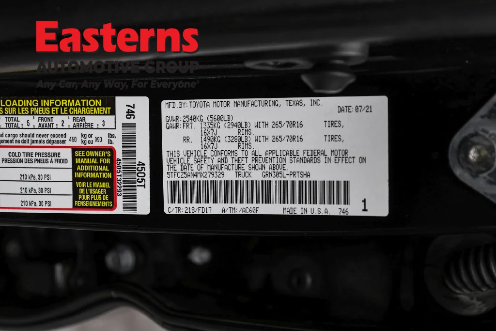 Used 2021 Black Toyota TRD Off-Road image 37