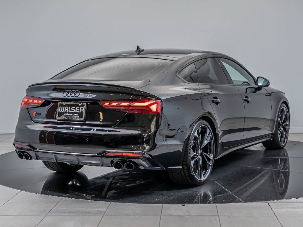 Used 2024 Mythos Black Metallic Audi Premium Plus image 10