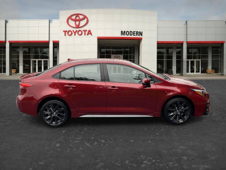 Certified Used 2024 Ruby Flare Pearl Toyota SE image 4