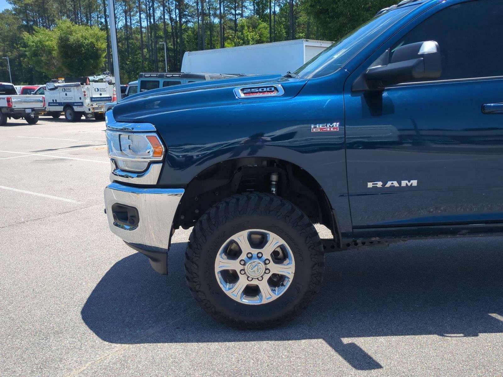 Used 2022 Patriot Blue Pearlcoat Ram Big Horn image 10