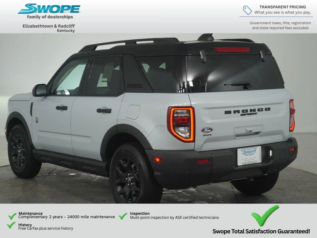 New 2026 SPACE WHITE METALLIC Ford Big Bend image 7