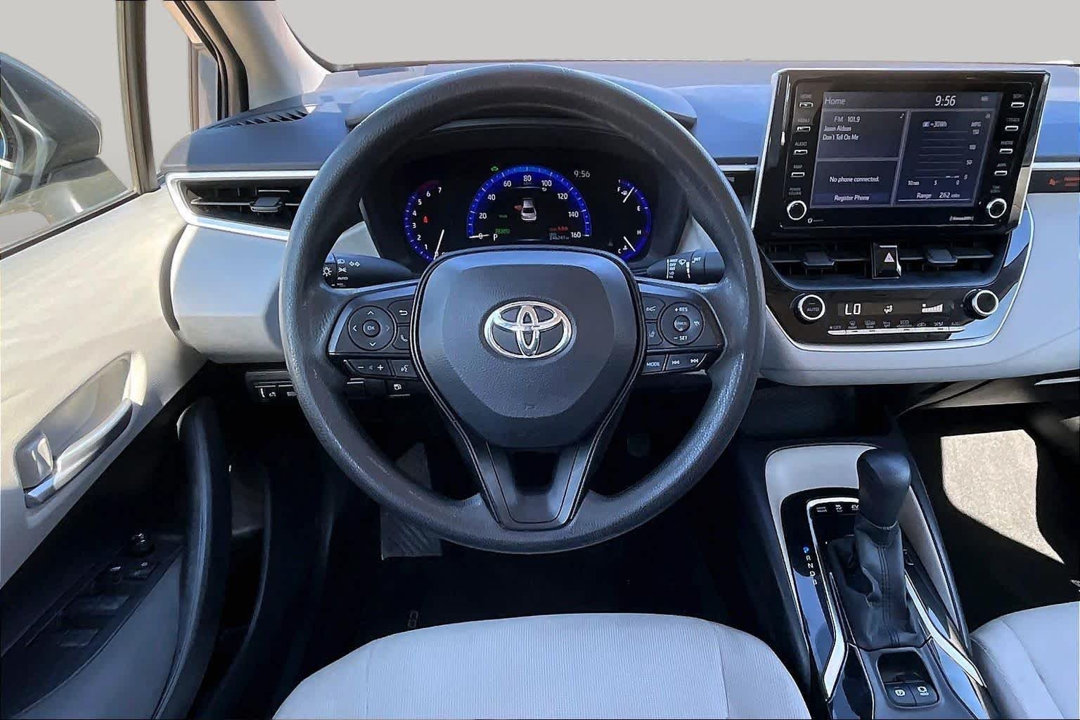 Used 2021 Celestite Toyota Hybrid LE image 5